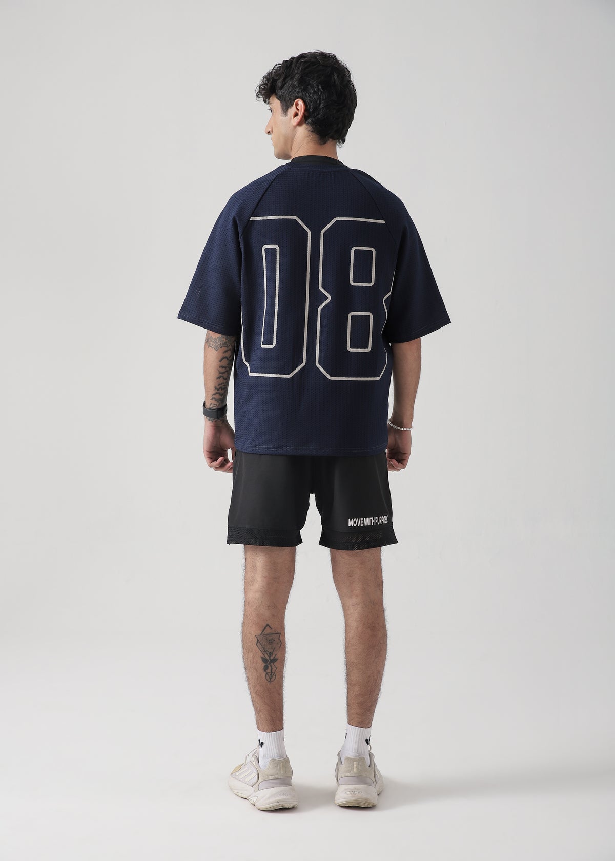 08 Mesh Oversized Tee
