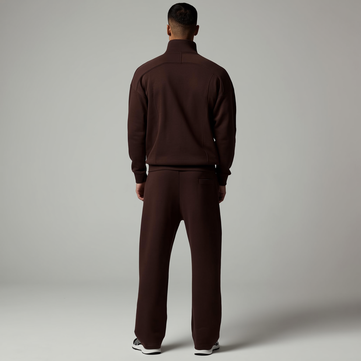Basic Quarter Zip Sweatshirt